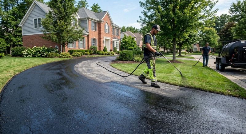 Asphalt Resealing in Grand Rapids, MI