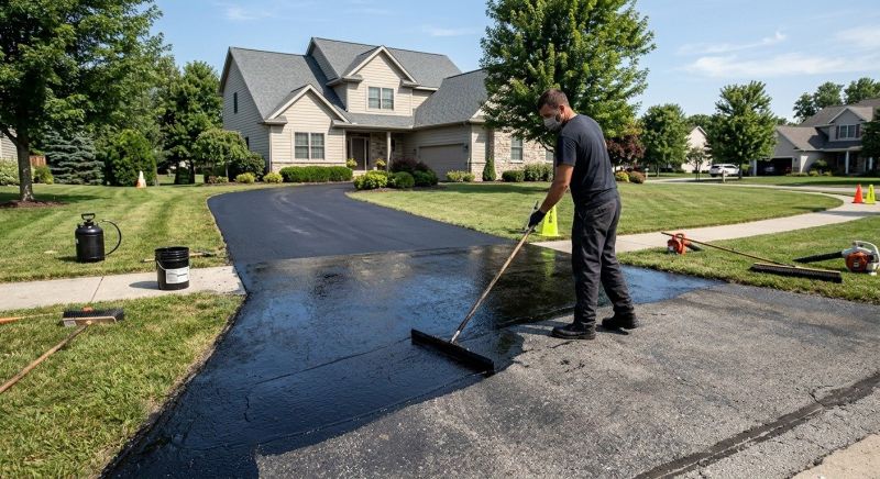 Blacktop Sealcoating in Greenville, SC