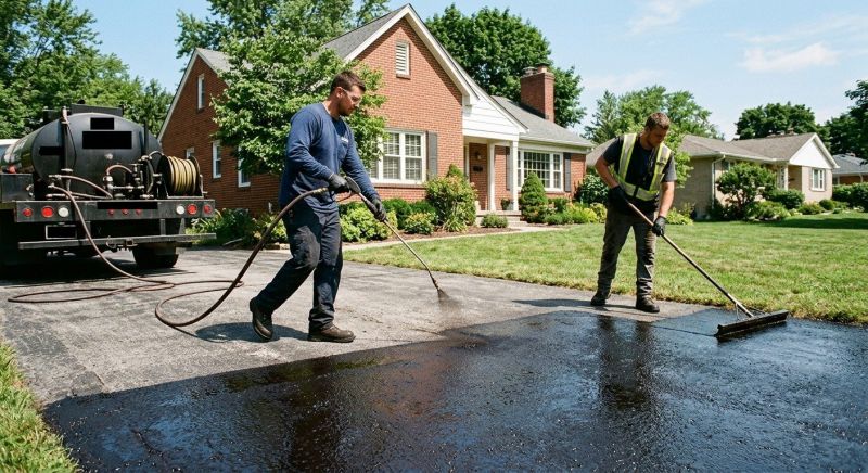 Residential Driveway Sealcoating in Fort Collins, CO